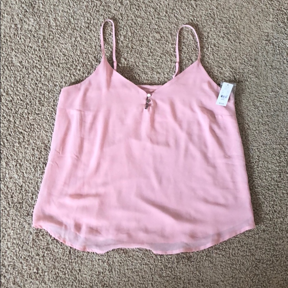 NWT NY&Co Chiffon Cami size small